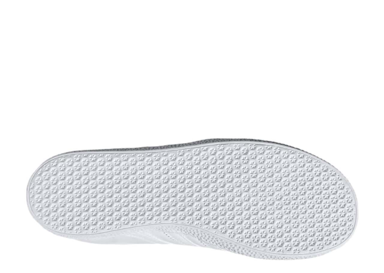 Adidas Gazelle Triple White Leather (Grade School) - photo 4