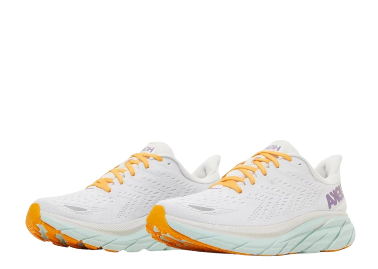 Hoka One One Clifton 8 Blanc De Blanc Purple Seafoam (Women's) - photo 2