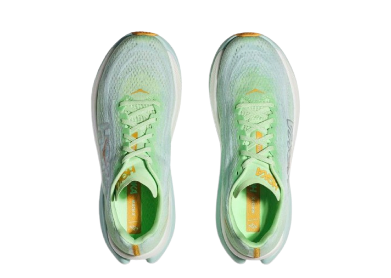 Hoka One One Mach X Lime Glow Sunlit Ocean (Women's) - photo 3