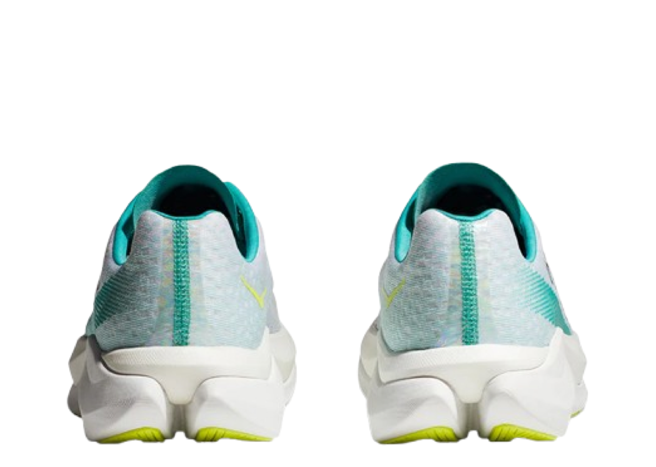 Hoka One One Mach X White Blue Glass (Women's) - photo 3