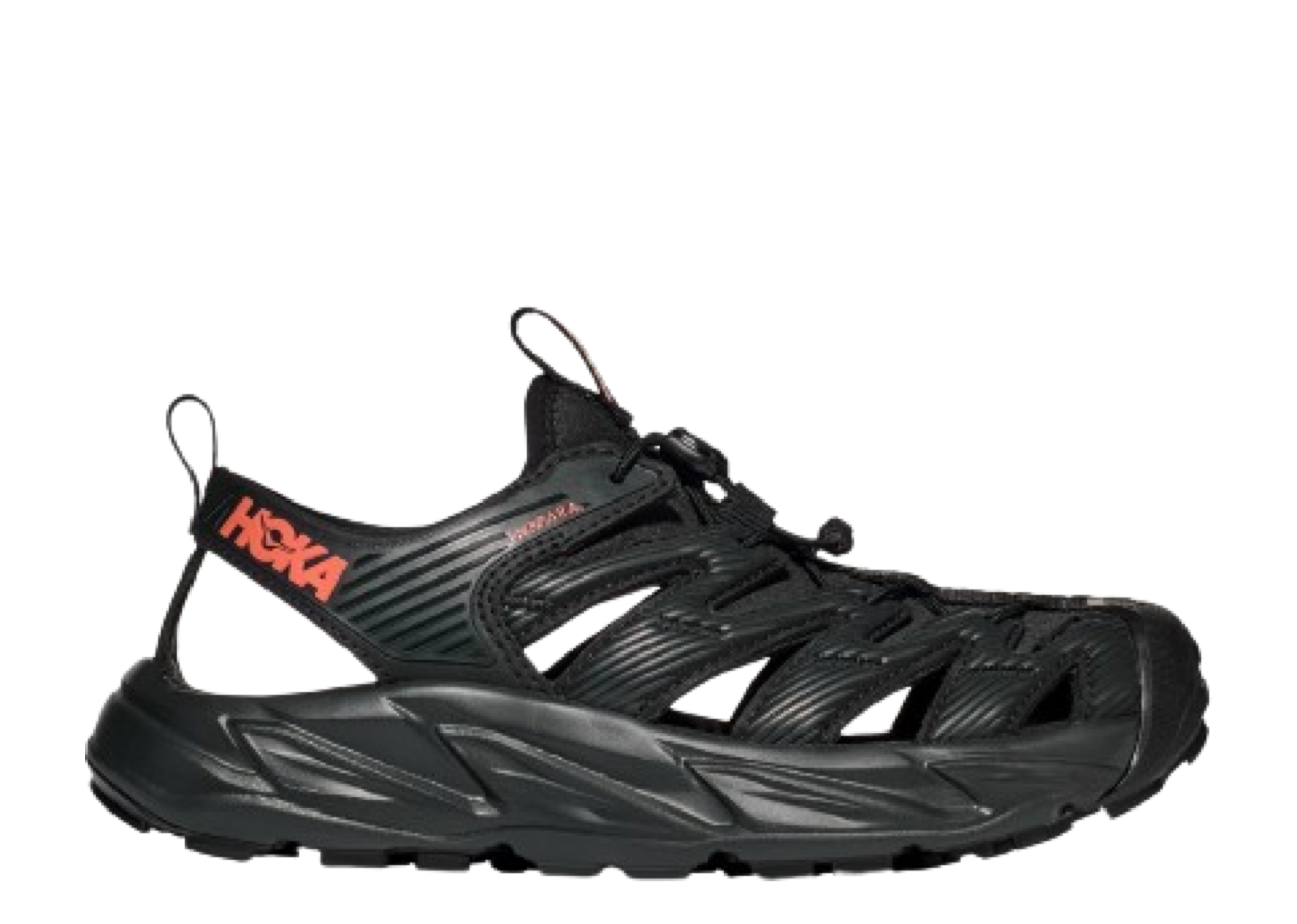 Hoka One One Hopara Sandal 'Black Fusion Coral'