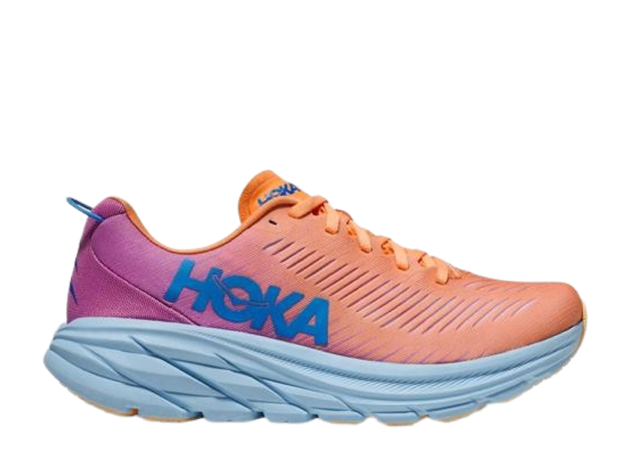 Hoka One One Rincon 3 'Mock Orange Cyclamen'