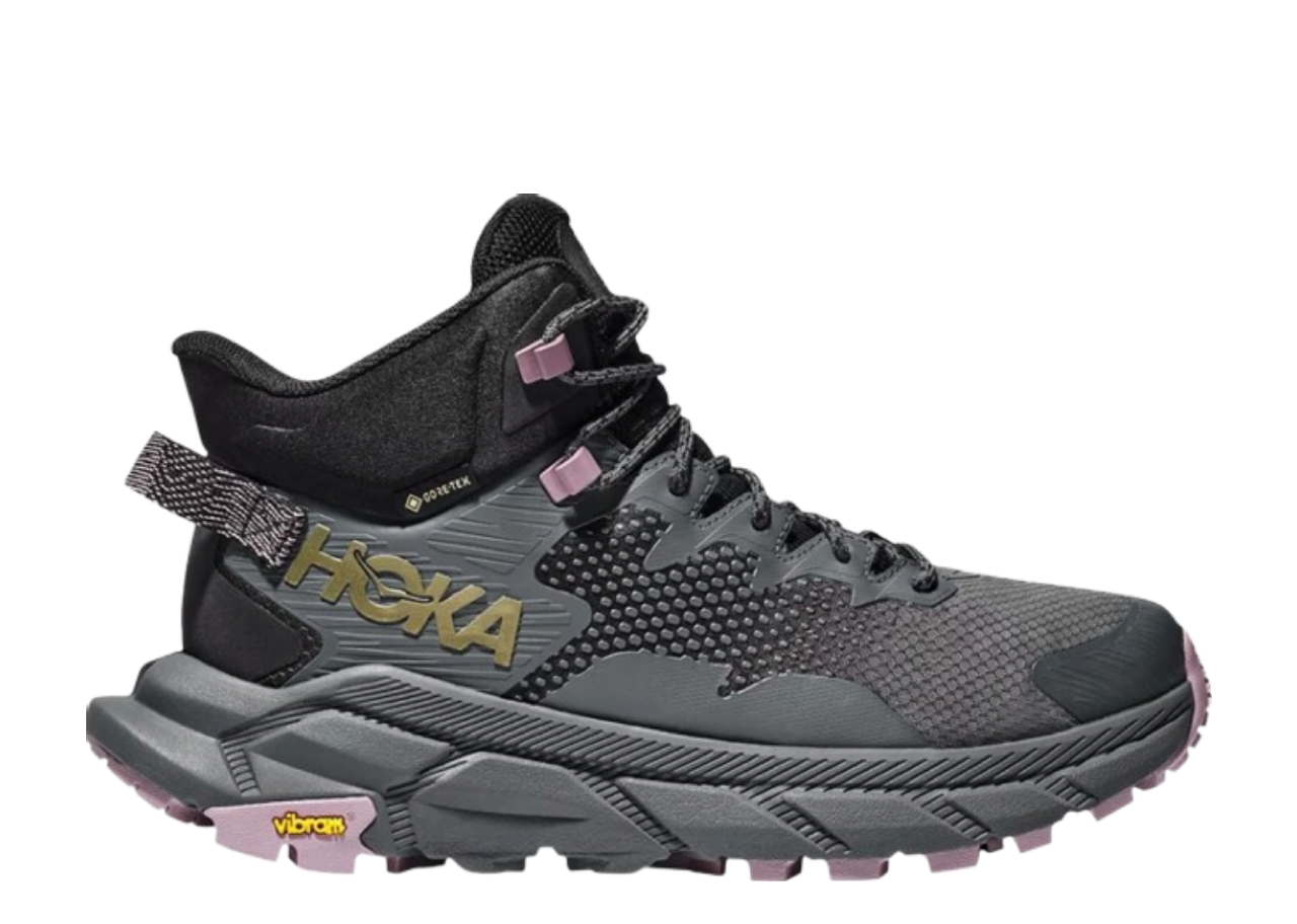 Hoka One One Trail Code Gore Tex Black Castlerock (Women's)