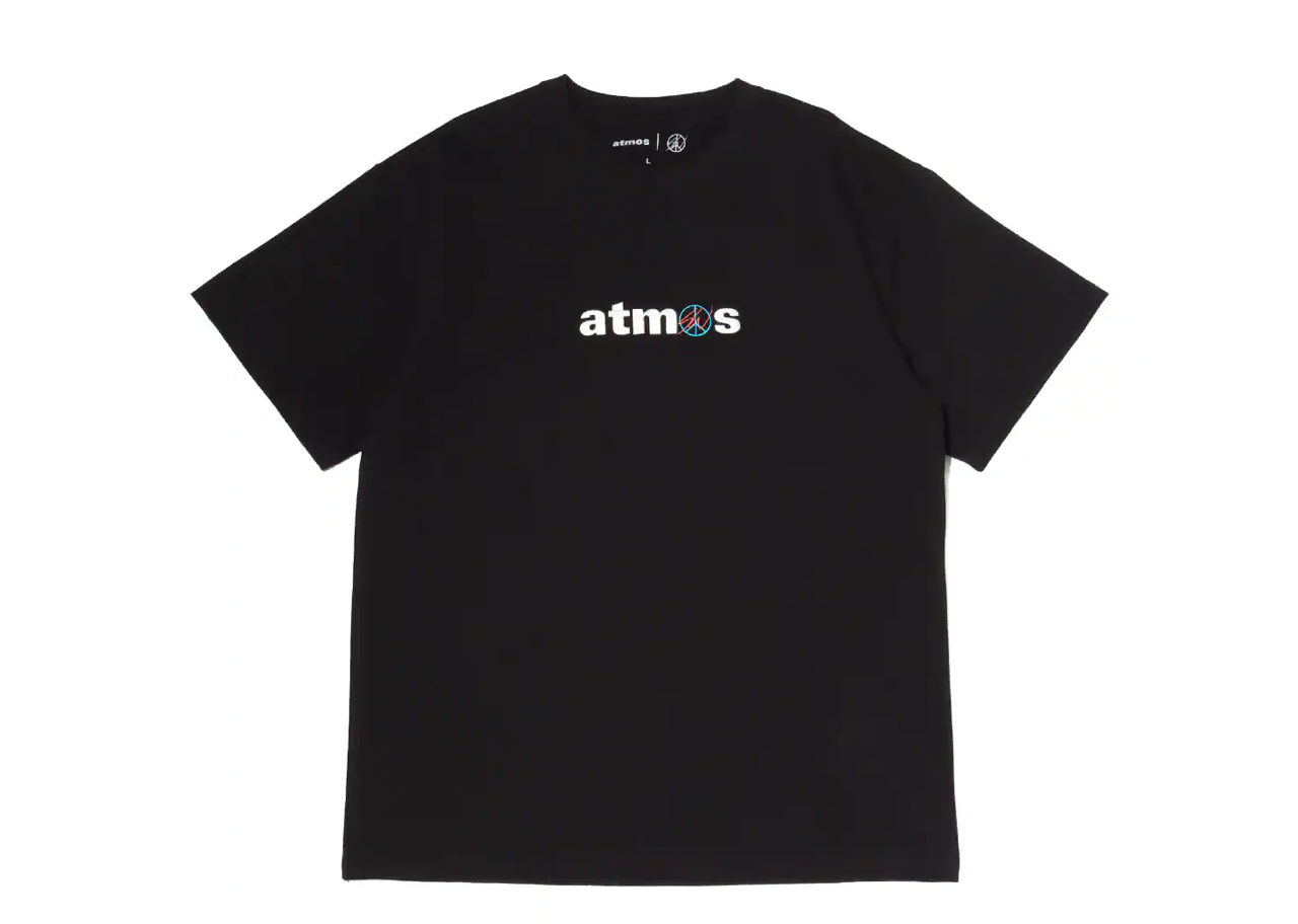 atmos x Sean Wotherspoon Embroidery Tee Black
