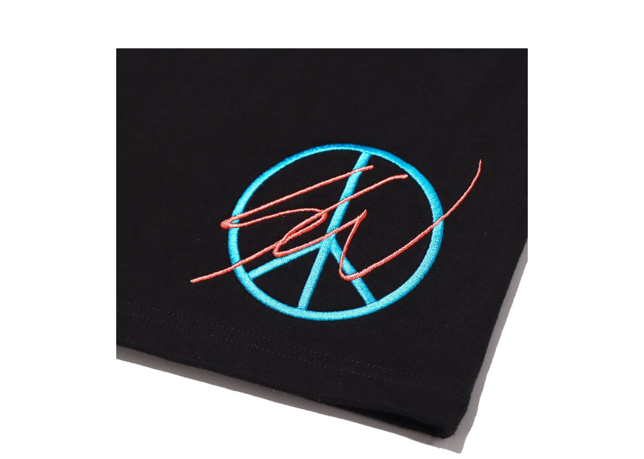 atmos x Sean Wotherspoon Embroidery Tee Black - photo 5