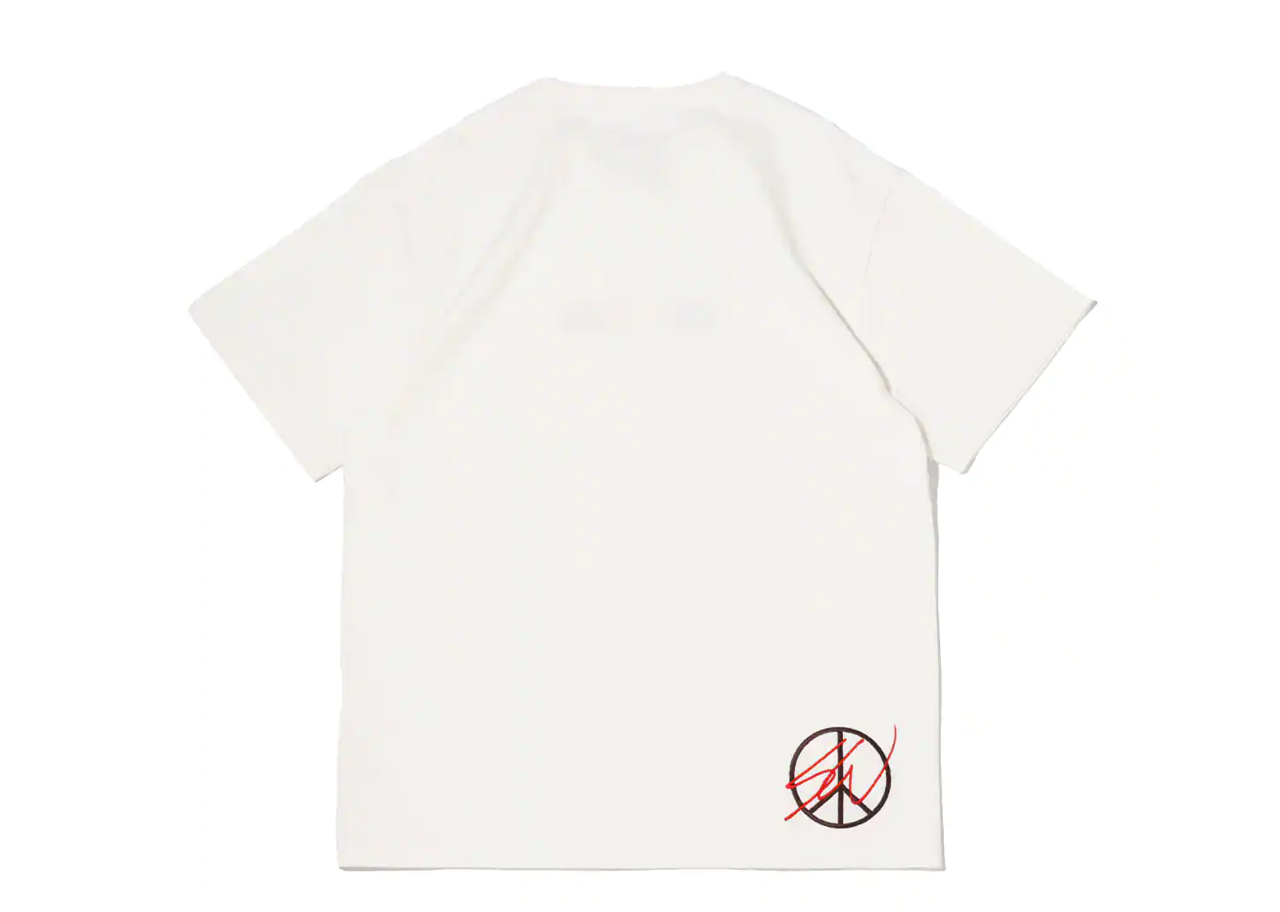 atmos x Sean Wotherspoon Embroidery Tee White - photo 2