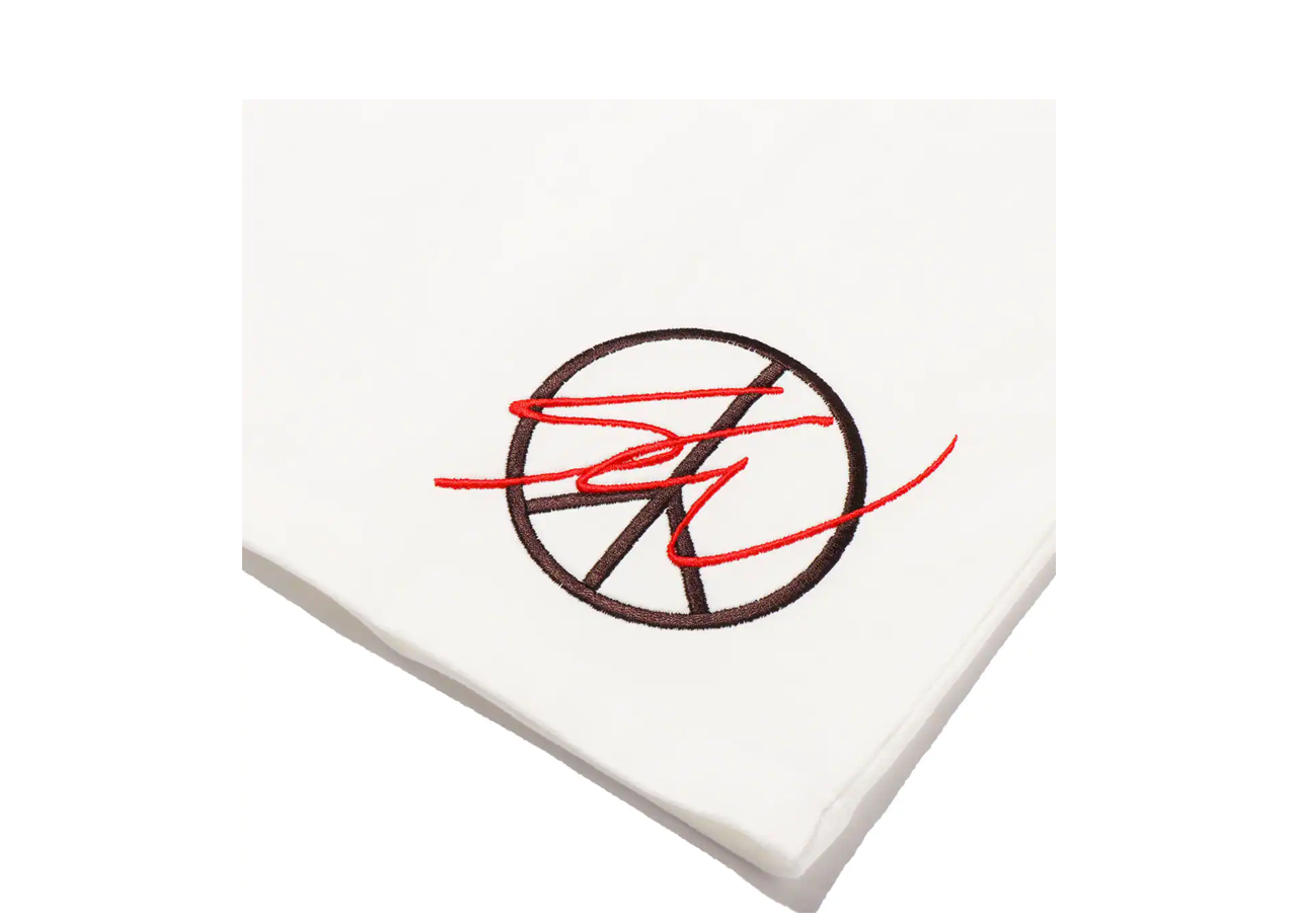 atmos x Sean Wotherspoon Embroidery Tee White - photo 5