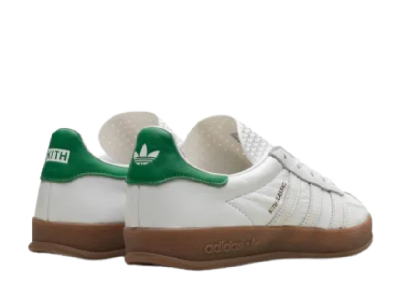 Adidas Gazelle Indoor Kith Classics White Green - photo 3