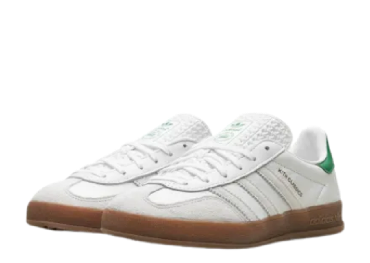 Adidas Gazelle Indoor Kith Classics White Green - photo 2