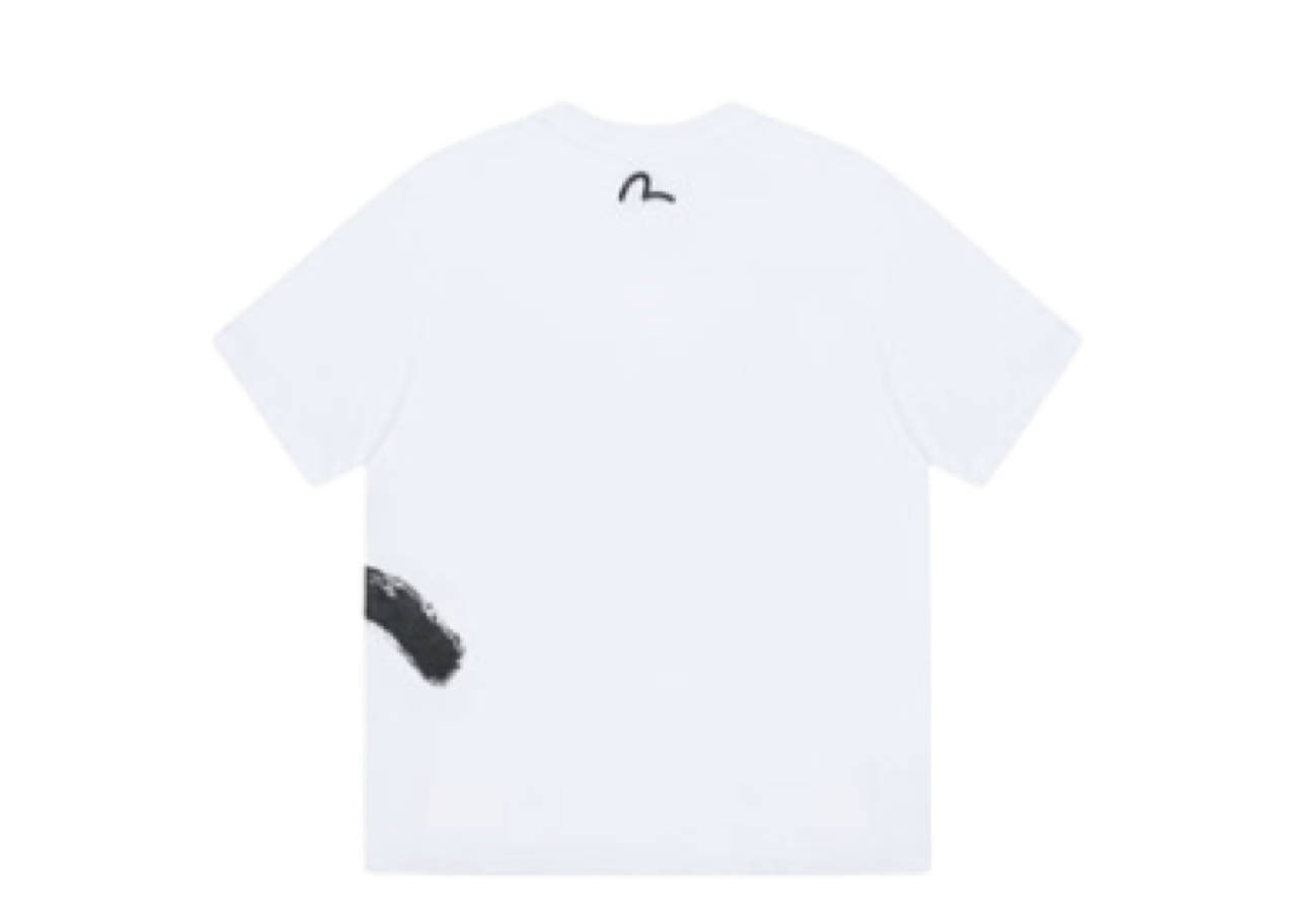 Evisu Side Brush Touch Big Heels White - photo 2