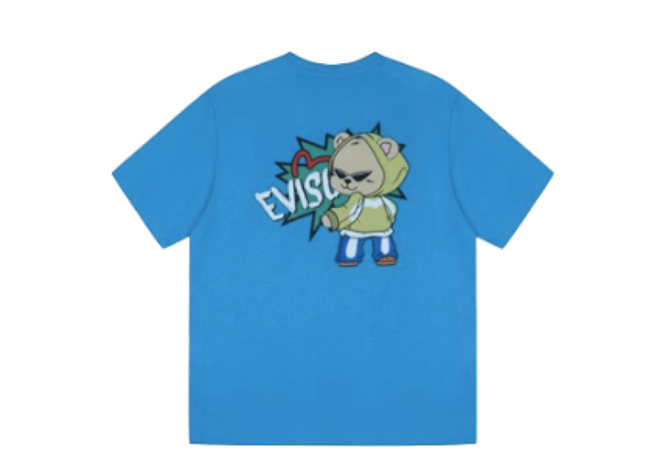 Evisu Bear Illustration Blue - photo 2
