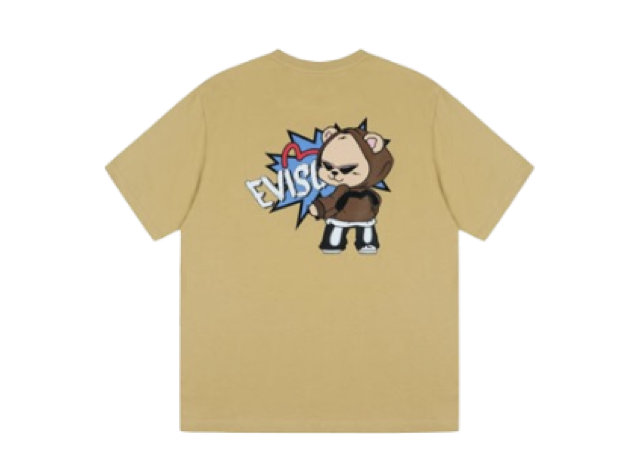 Evisu Bear Illustration Mustard - photo 2