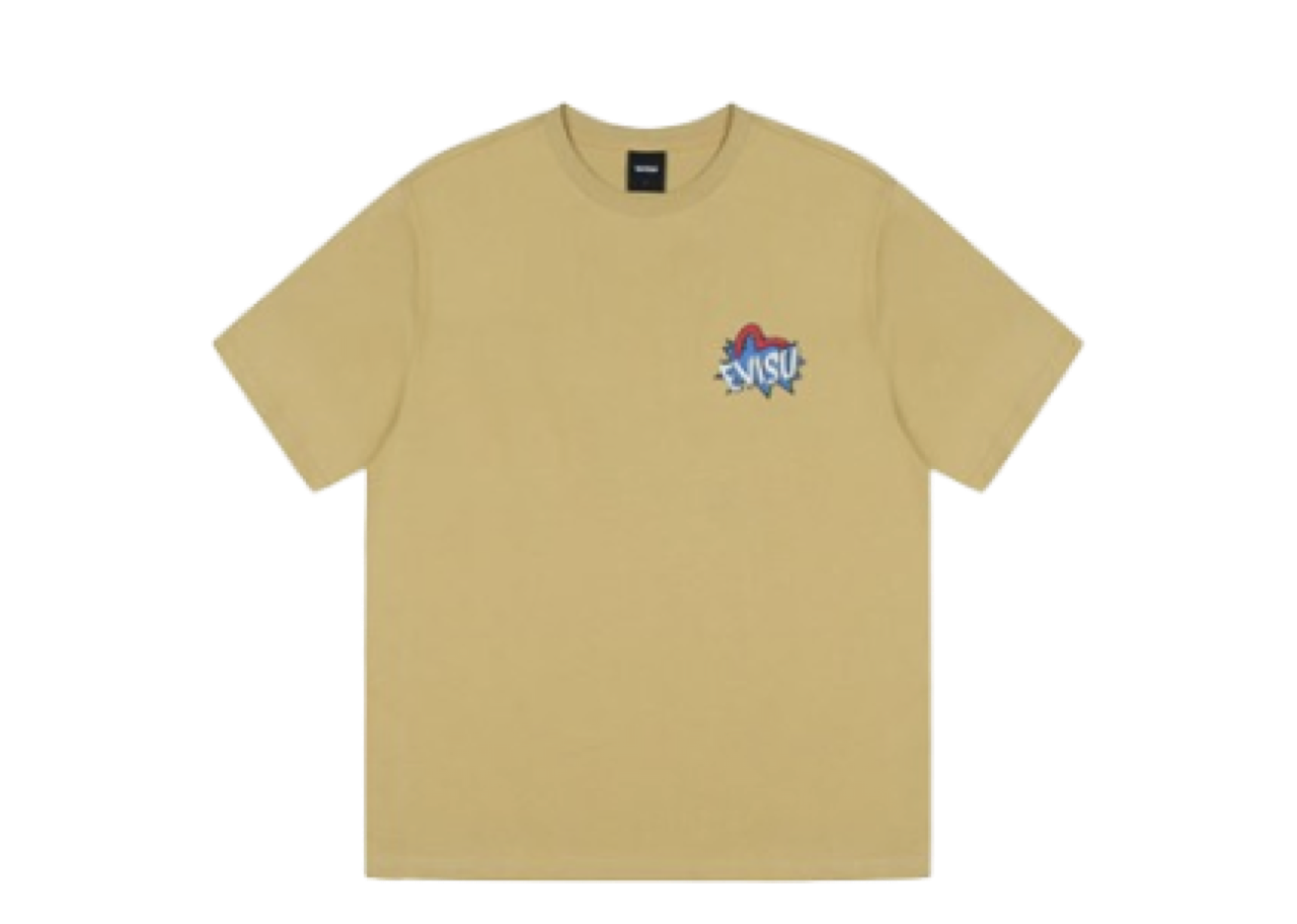 Evisu Bear Illustration Mustard