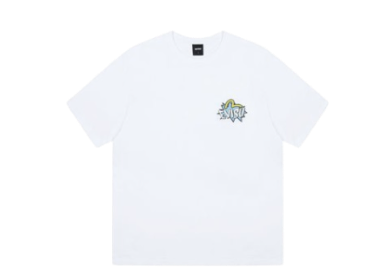 Evisu Bear Illustration White