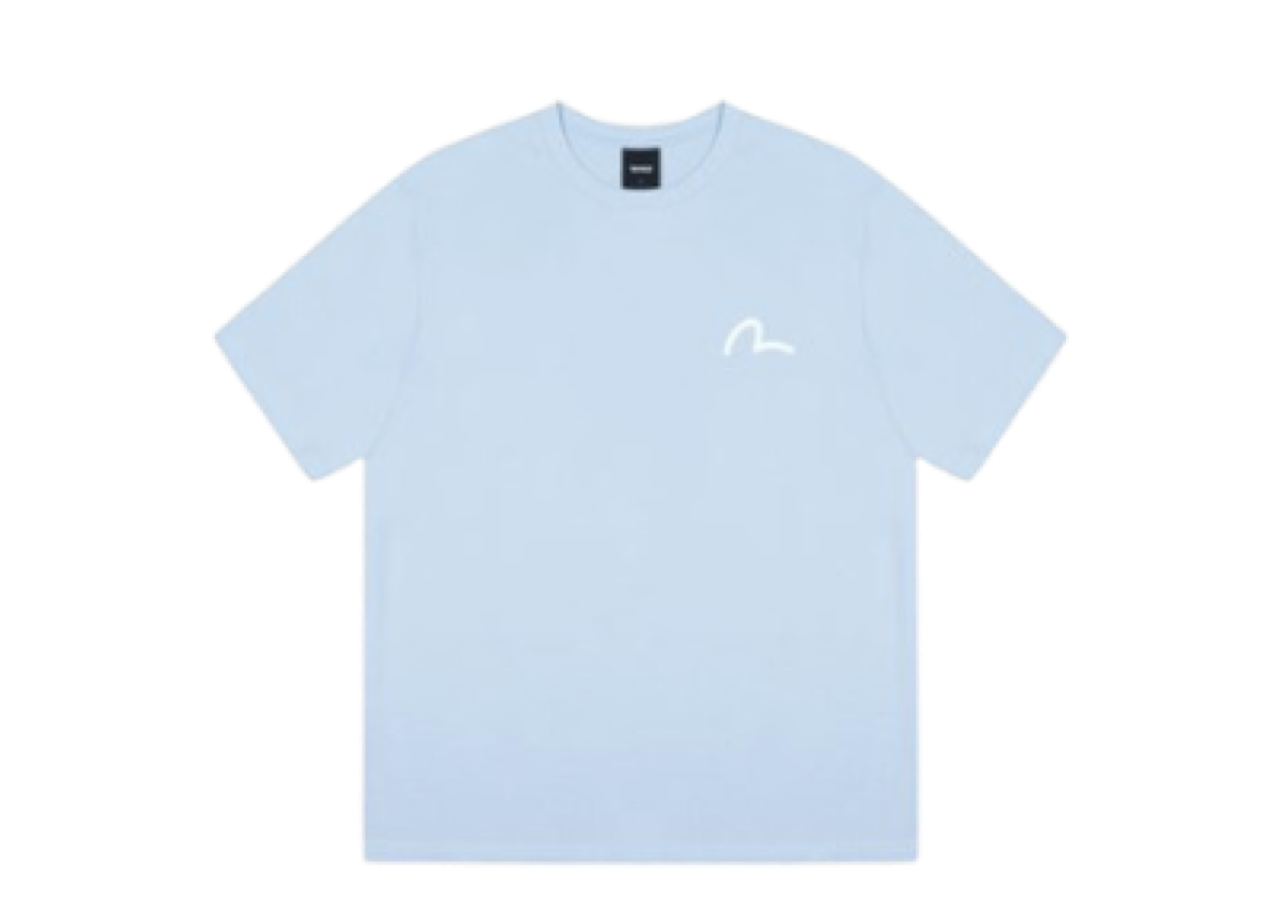 Evisu Back English Print Blue