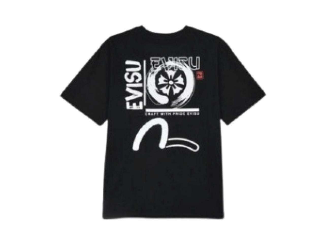 Evisu Multi-Back Logo Loose Fit Black - photo 2