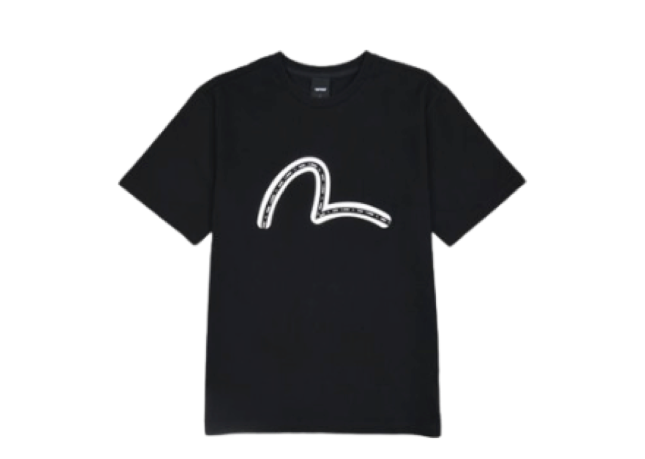 Evisu Lettering Hills Black