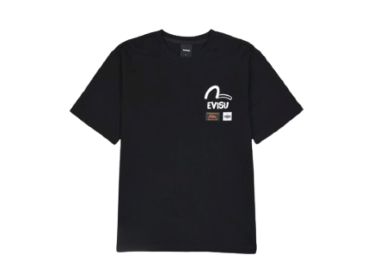 Evisu Labels Print Black