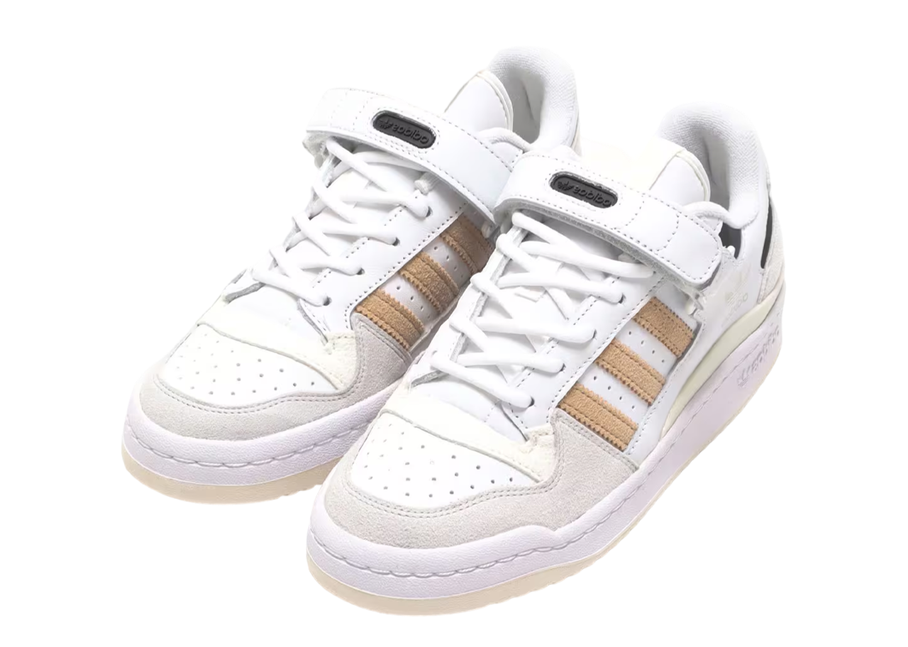 Adidas Forum Low White Beige Core Black (Women's) - photo 2