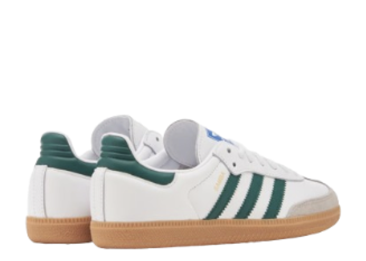 Adidas Samba OG White Collegiate Green Gum - photo 3
