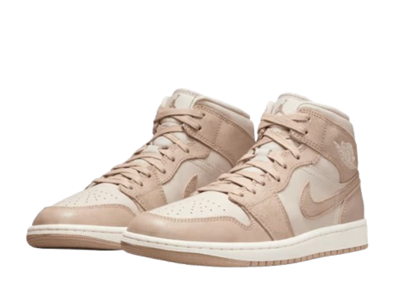 Air Jordan 1 Mid SE Legend Light Brown (Women's) - photo 2