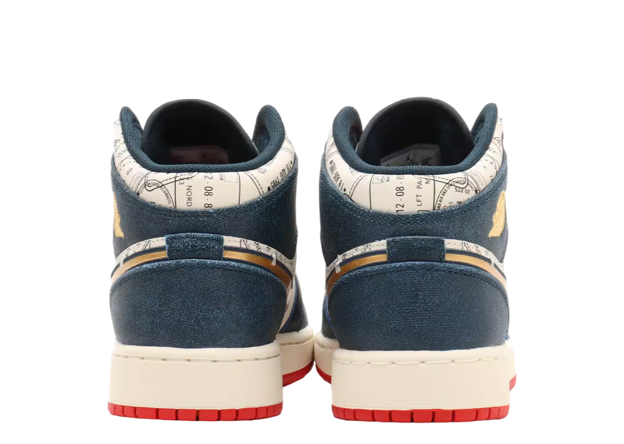Air Jordan 1 Mid SE Take Fligt (Grade School) - photo 3