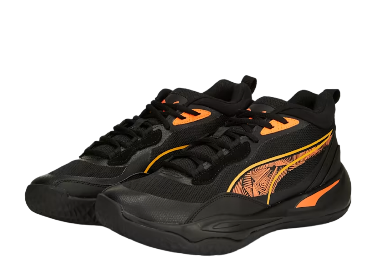 Puma Playmaker Pro Laser Black Ultra Orange - photo 2