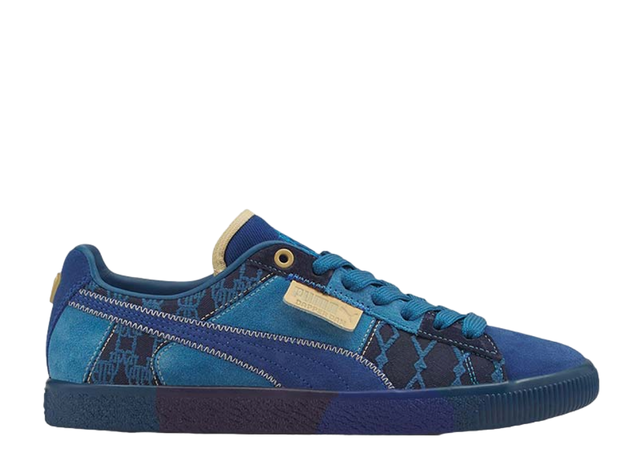 Puma x Dapper Dan Clyde Pre-Game Runway Blue
