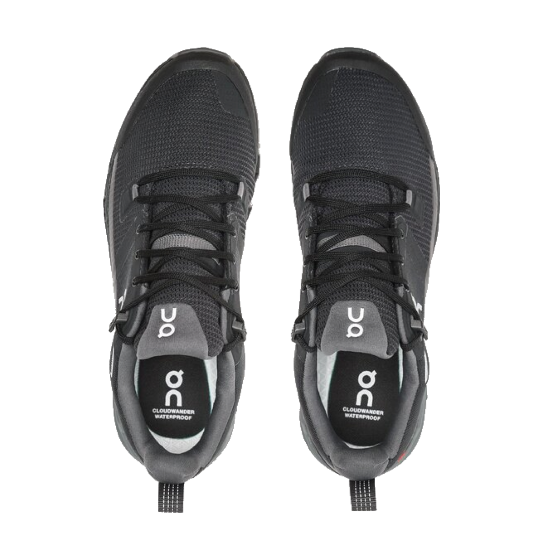On Running Cloudwander Waterproof Black Eclipse (Women's) - photo 4