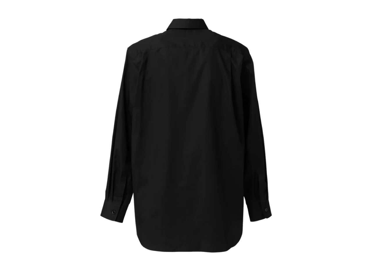 Comme De Garçons Small Logo Black Shirt LS - photo 2