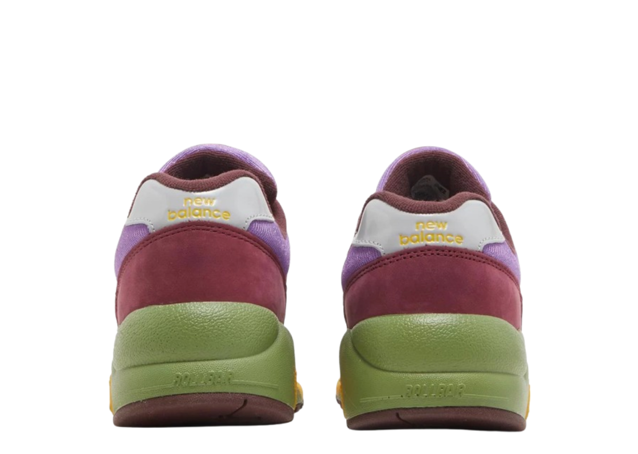 New Balance 580 Stray Rats Maroon Purple - photo 3