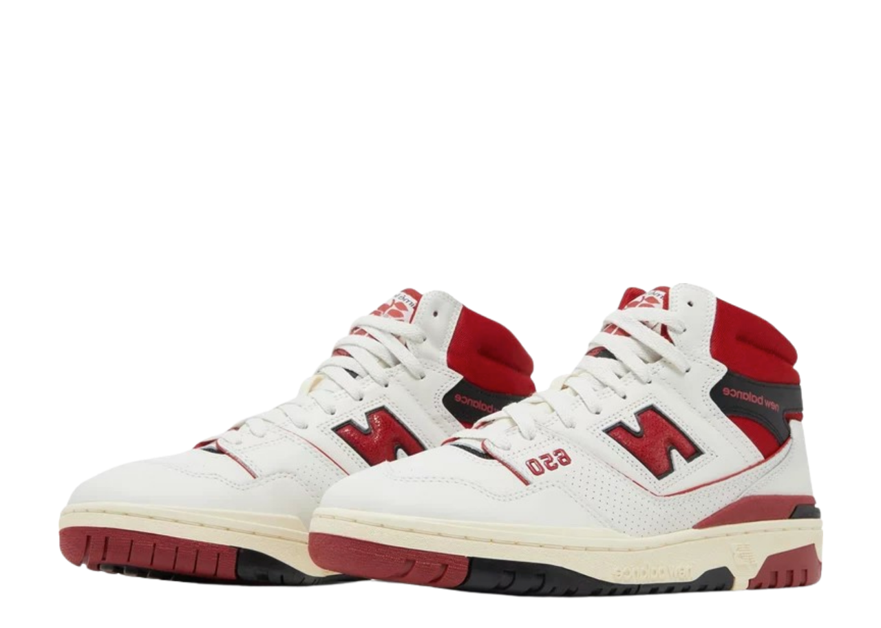 New Balance 650R Aime Leon Dore White Red - photo 2