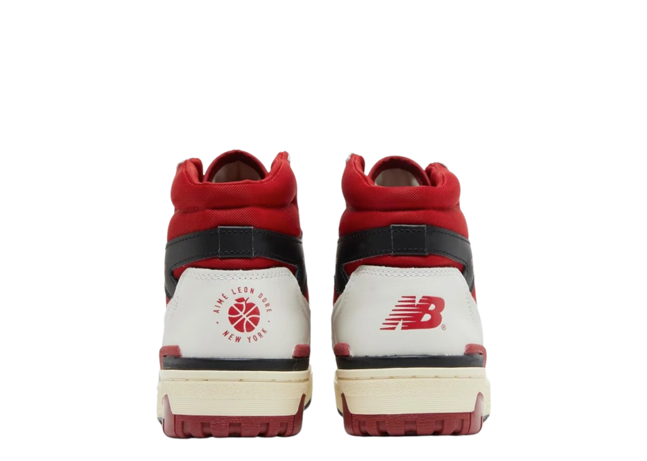 New Balance 650R Aime Leon Dore White Red - photo 3