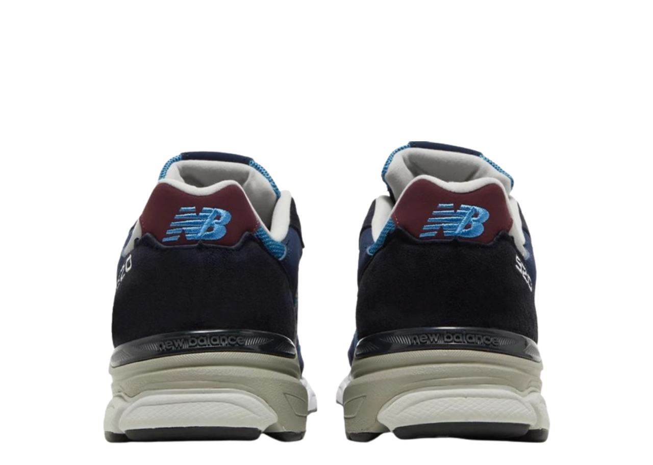 New Balance 920 Made In England Navy Burgundy - photo 3