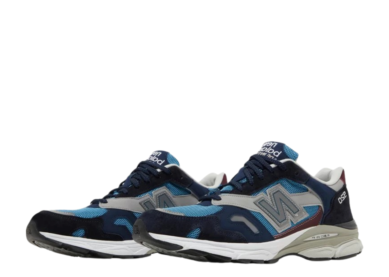 New Balance 920 Made In England Navy Burgundy - photo 2