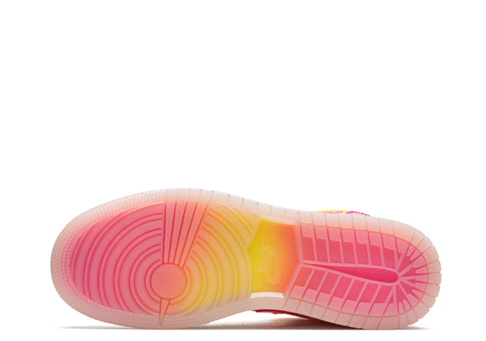 Air Jordan 1 Mid SE Edge Glow (Grade School) - photo 4