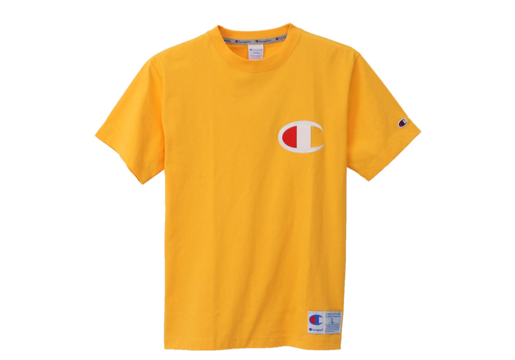 Champion Logo T-Shirt Yellow