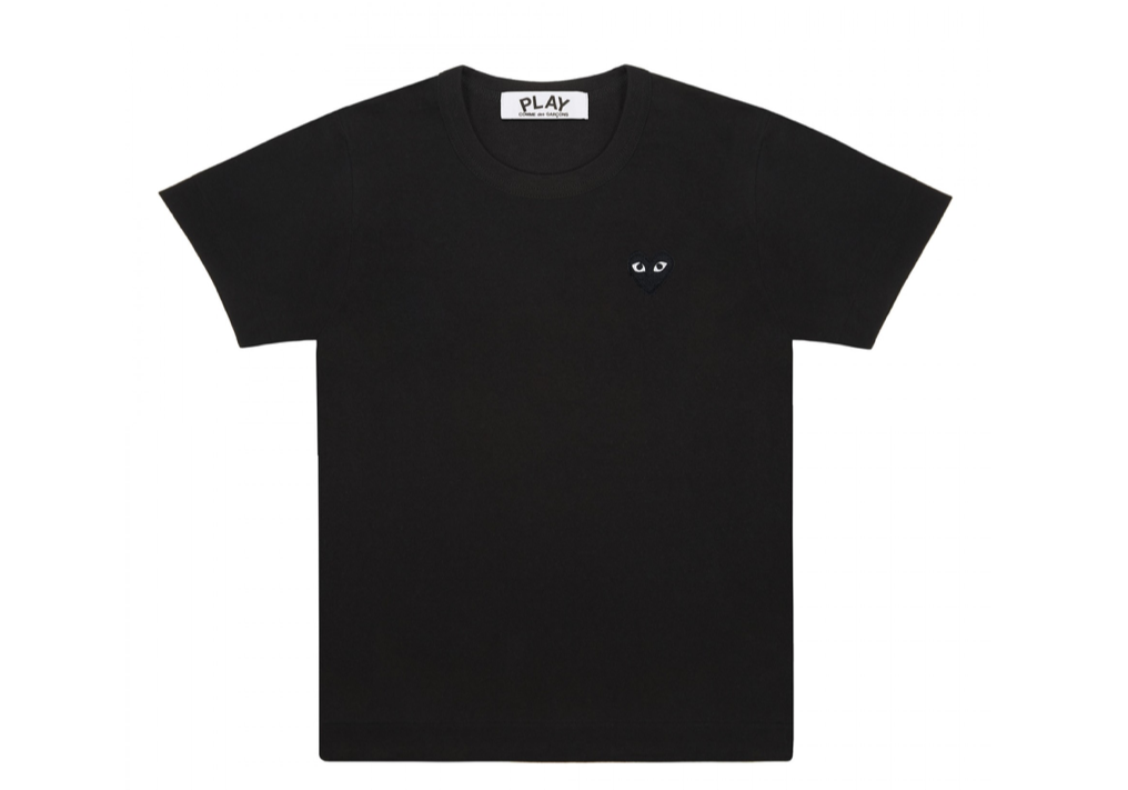 Comme Des Garçons Play Black T-Shirt