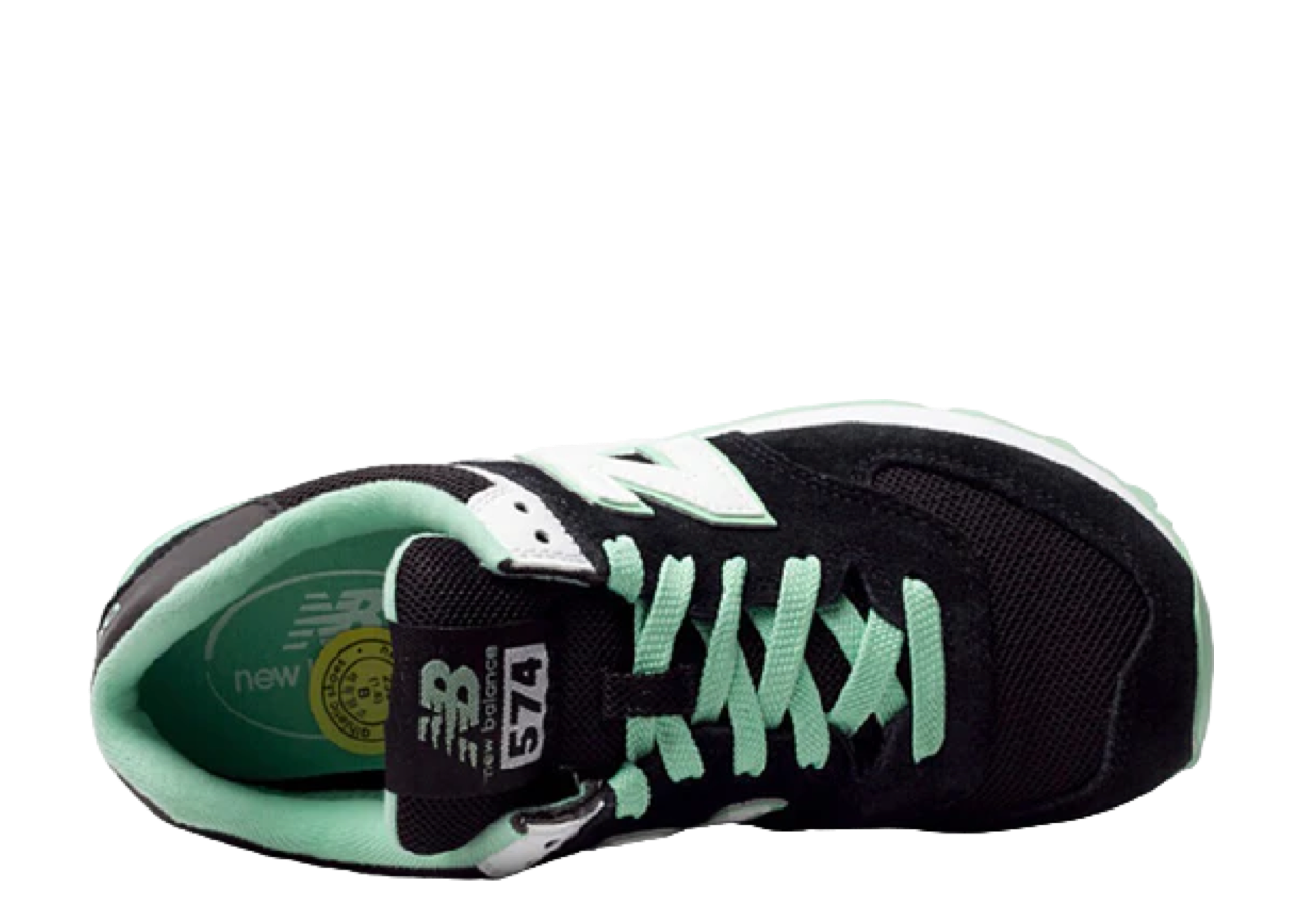 New Balance 574 Black Pistachio (Women's) - photo 2