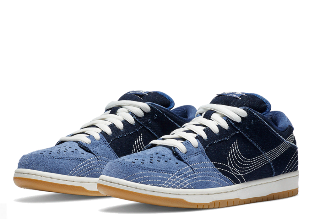 Nike SB Dunk Low Denim Sashiko - photo 2