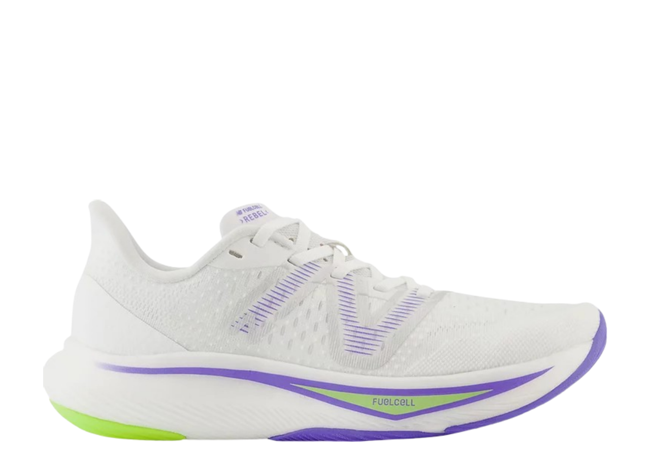 New Balance FuelCell Rebel V3 White Electric Indigo (Women's)