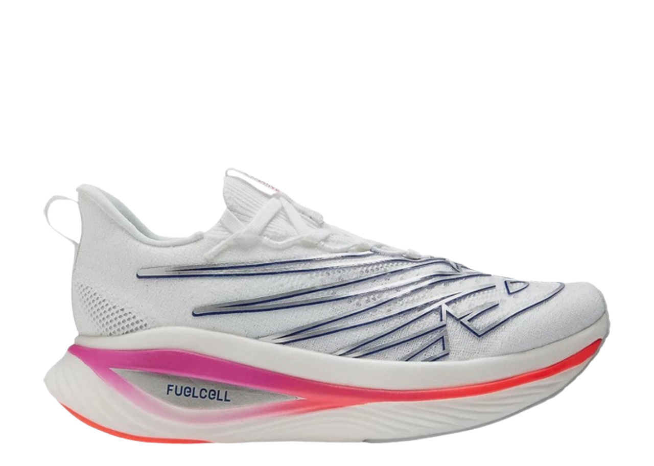 New Balance FuelCell SuperComp Elite V3 White Blue Magenta (Women's)