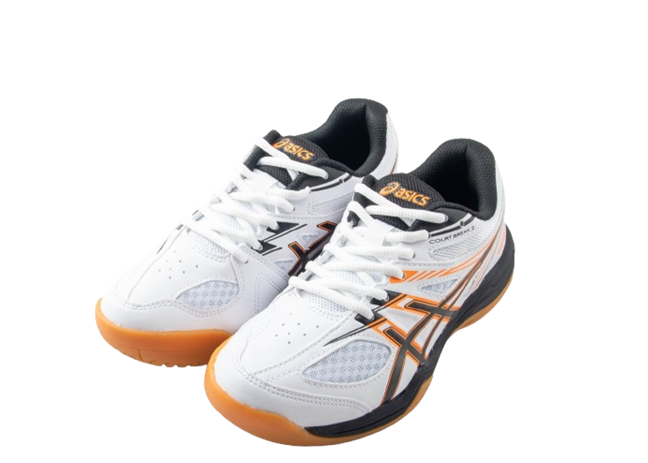 ASICS Court Break 2 White Black Orange - photo 3